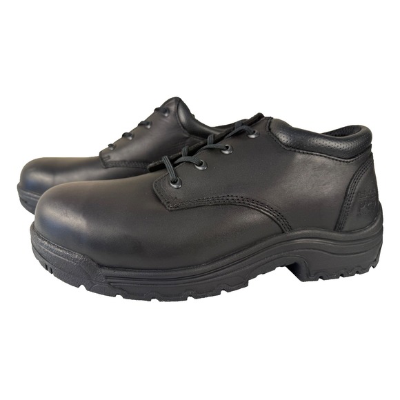 Timberland PRO TiTAN Oxford‎ 10M Alloy Safety Toe Men's Black NIB Holiday Read
